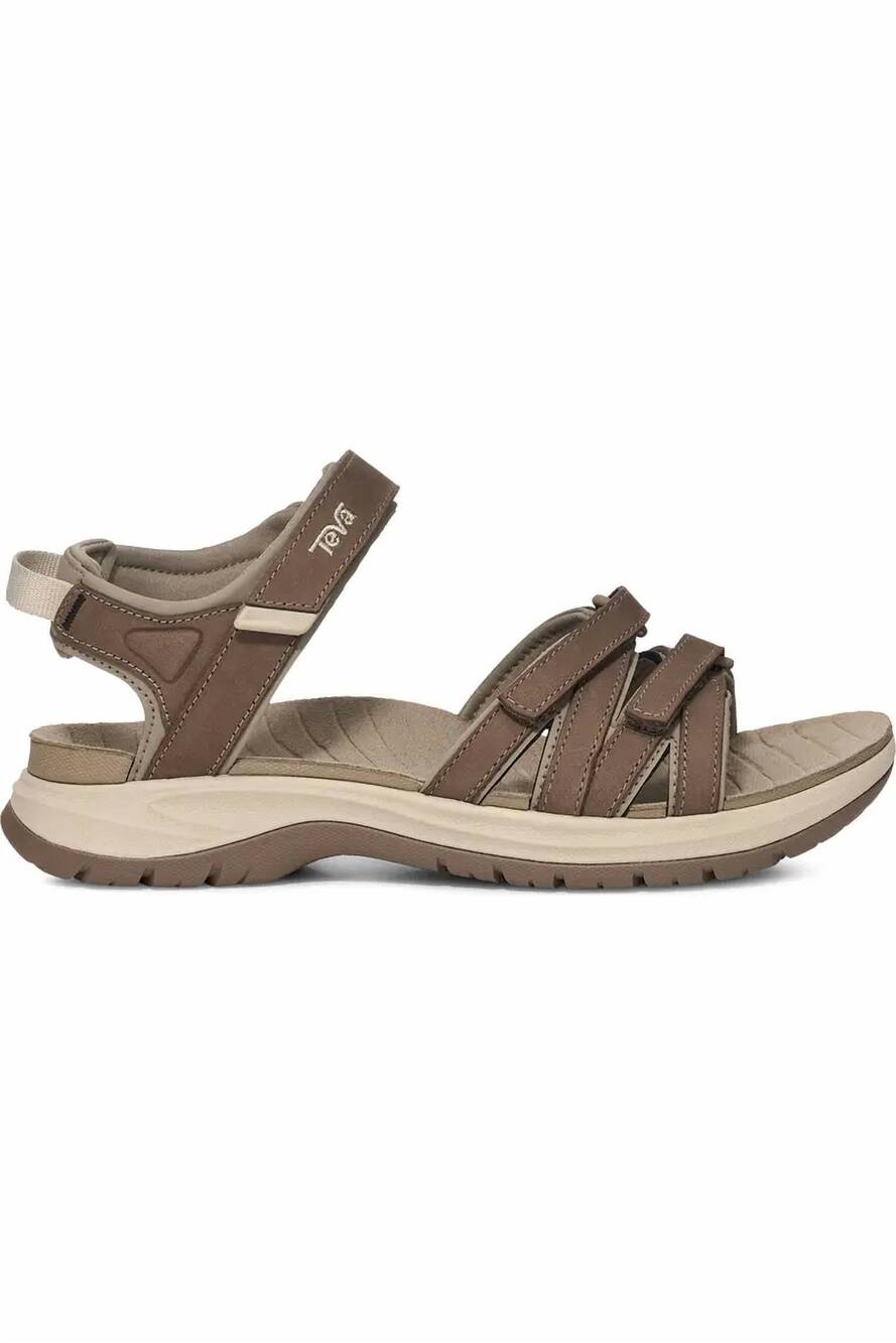 NEW TEVA women's tirra sport leather sandal in caribou